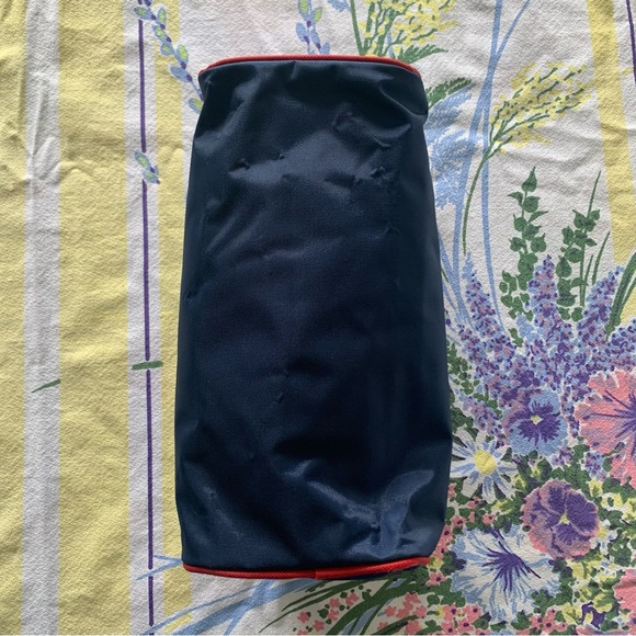 Men’s Vintage Y2K TOMMY HILFIGER DOPP Kit Shaving Toiletries Zip Bag Navy Blue - Picture 10 of 12